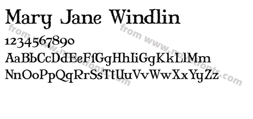 Mary Jane WindlinPreview