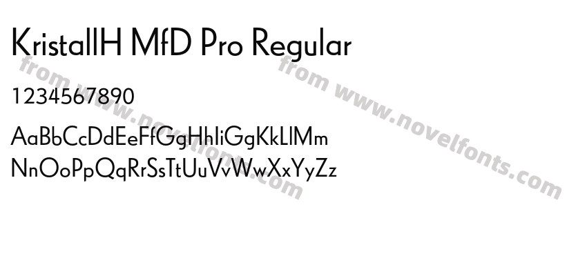 KristallH MfD Pro RegularPreview