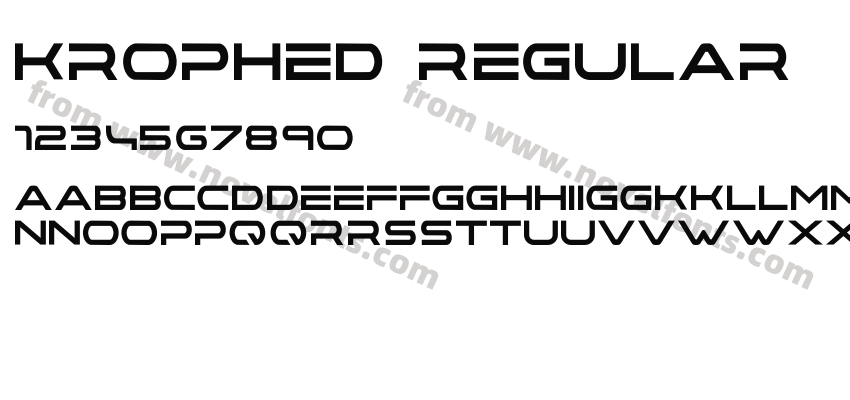 Krophed RegularPreview