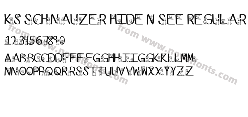 Ks Schnauzer Hide N See RegularPreview