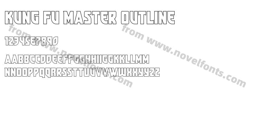 Kung Fu Master OutlinePreview