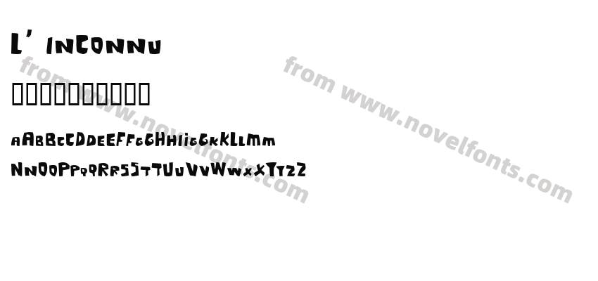 L' InconnuPreview