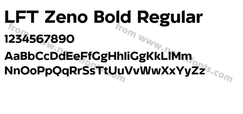 LFT Zeno Bold RegularPreview