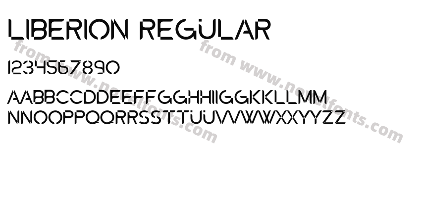 LIBERION RegularPreview