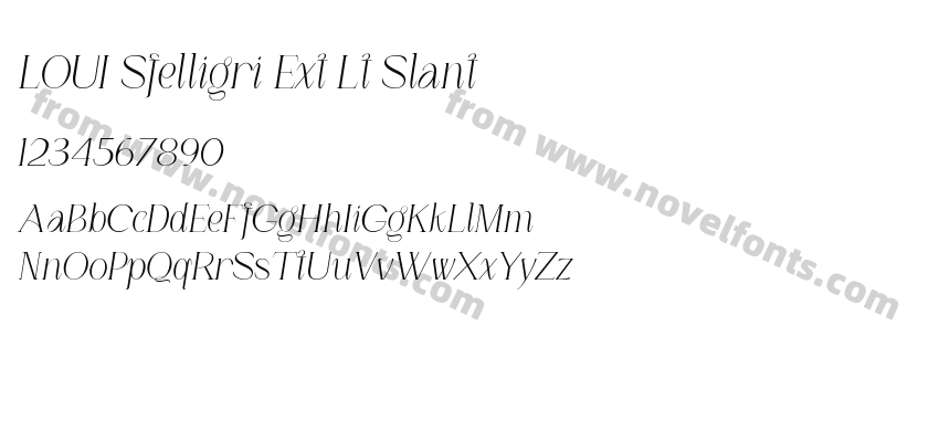 LOUI Sfelligri Ext Lt SlantPreview