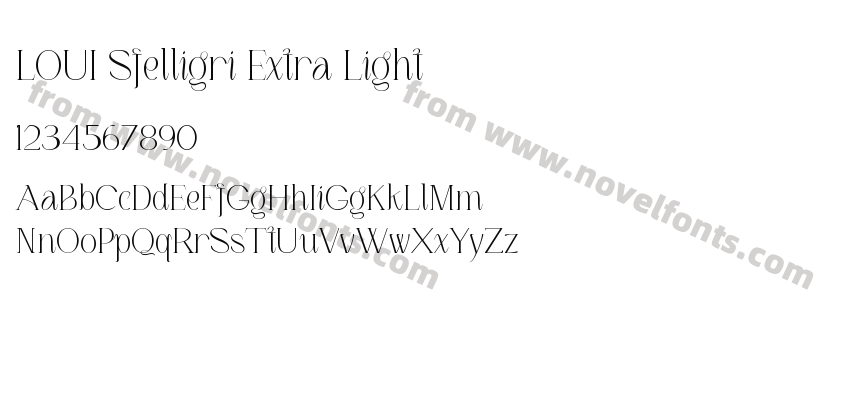 LOUI Sfelligri Extra LightPreview