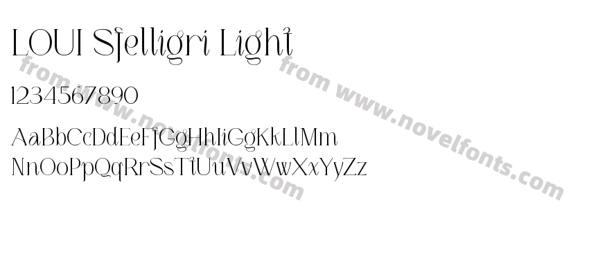 LOUI Sfelligri LightPreview