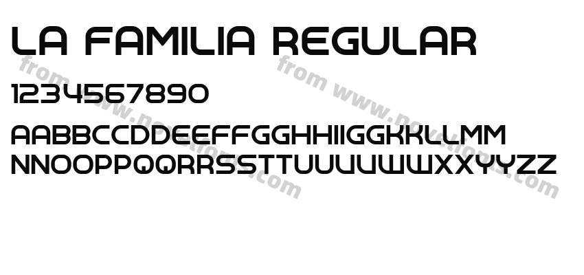 La Familia RegularPreview