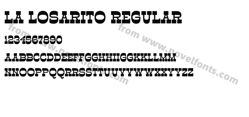 La Losarito RegularPreview