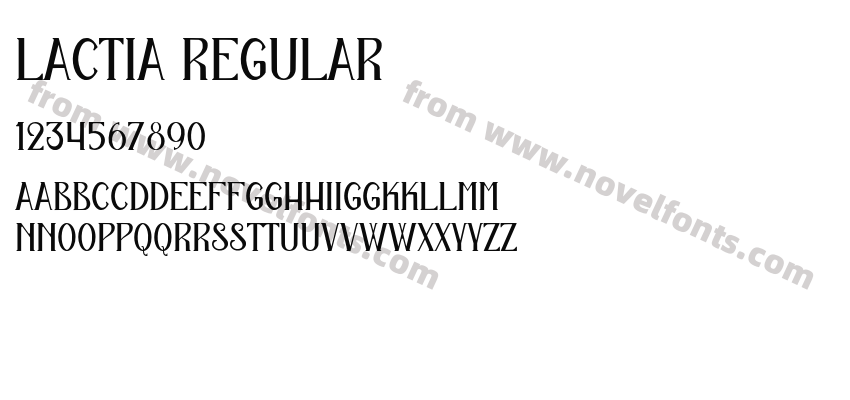 Lactia RegularPreview