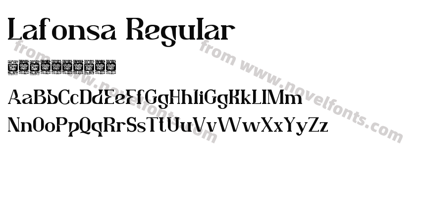 Lafonsa RegularPreview