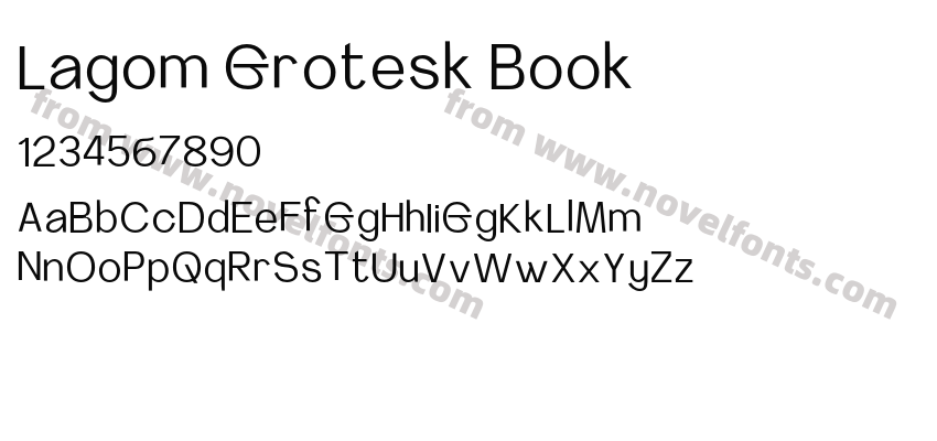 Lagom Grotesk BookPreview
