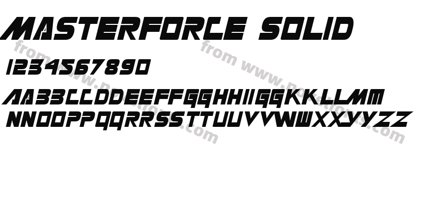 Masterforce SolidPreview