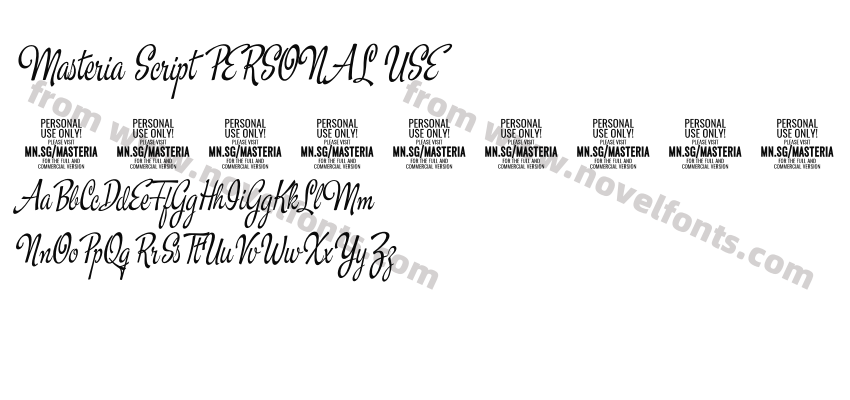 Masteria Script PERSONAL USEPreview