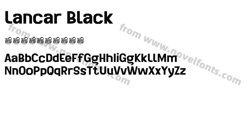 Lancar BlackPreview