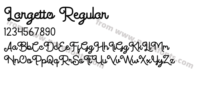Largetto RegularPreview