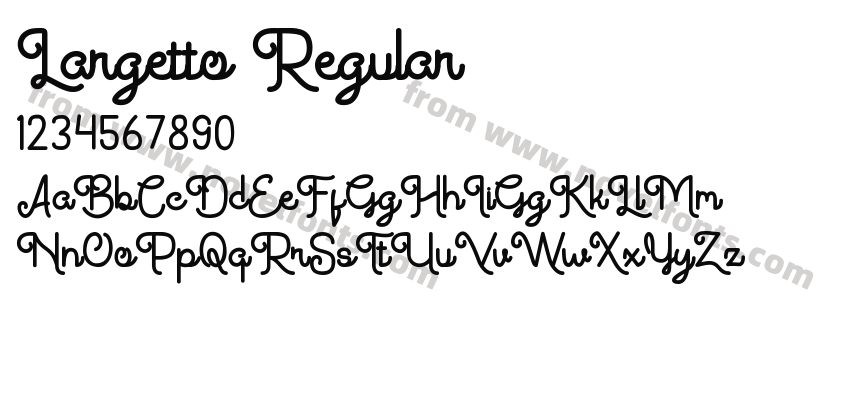 Largetto RegularPreview