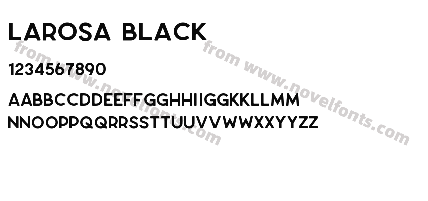 Larosa BlackPreview