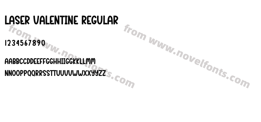 Laser Valentine RegularPreview
