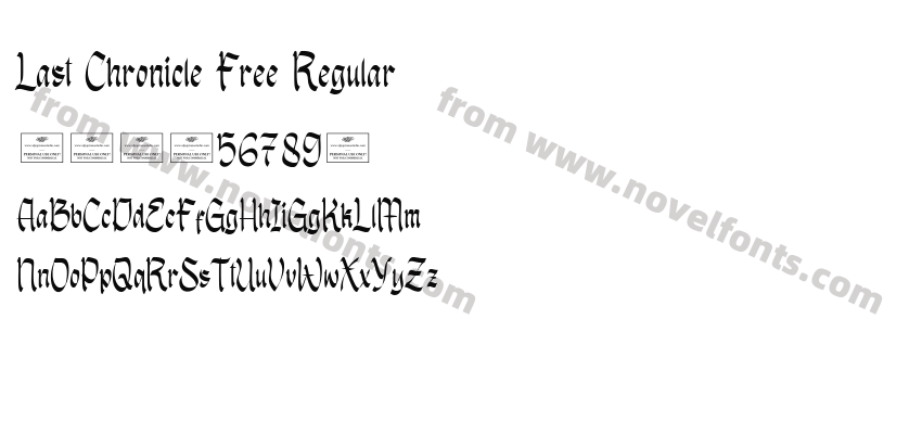 Last Chronicle Free RegularPreview