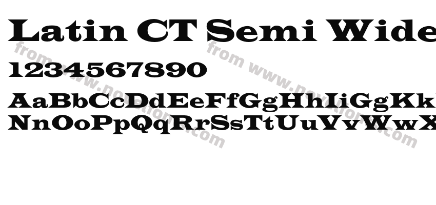Latin CT Semi WidePreview