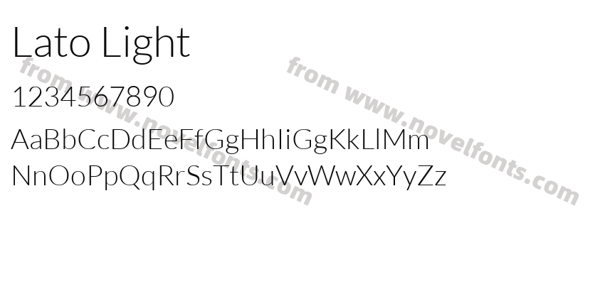 Lato LightPreview