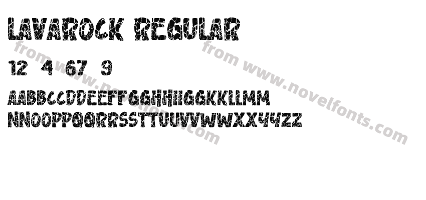 Lavarock RegularPreview