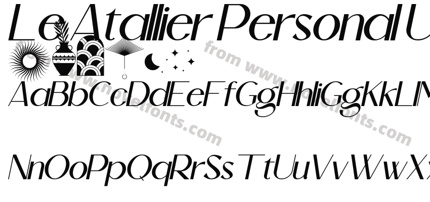 Le Atallier Personal UsePreview