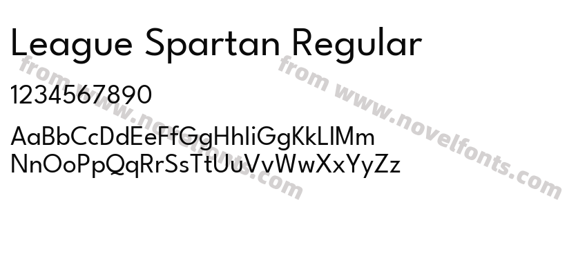 League Spartan RegularPreview