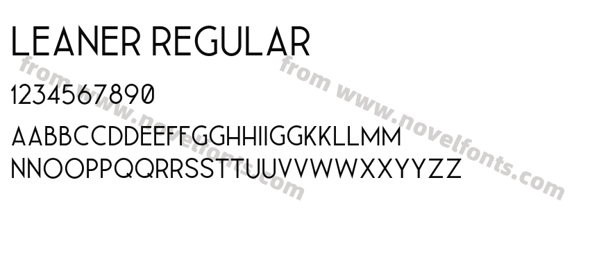 Leaner RegularPreview