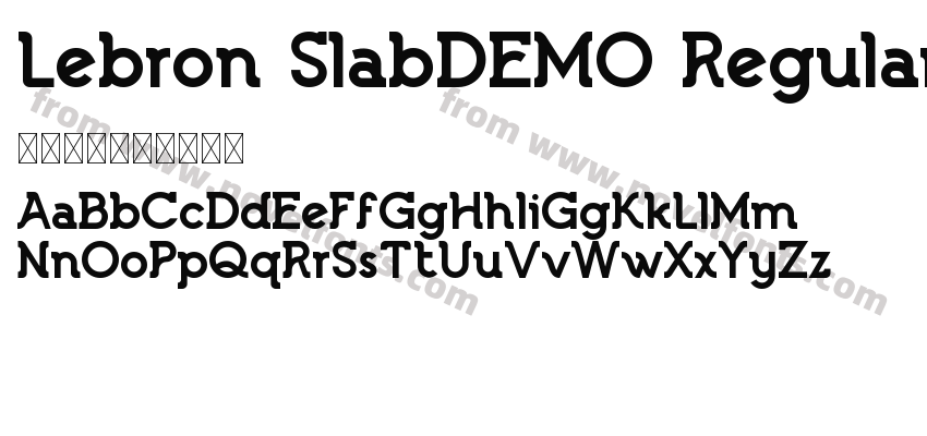 Lebron SlabDEMO RegularPreview
