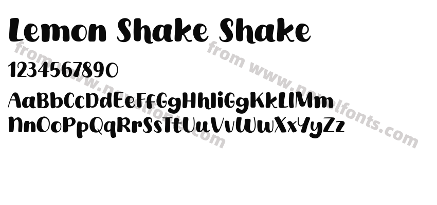 Lemon Shake ShakePreview