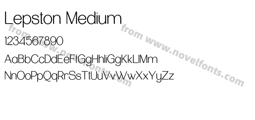 Lepston MediumPreview