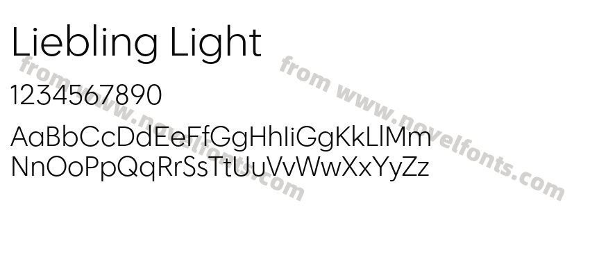 Liebling LightPreview