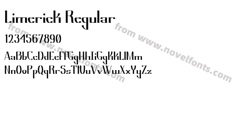 Limerick RegularPreview