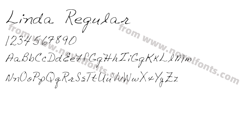 Linda RegularPreview