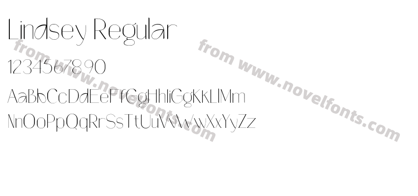 Lindsey RegularPreview