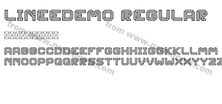 LineeDEMO RegularPreview