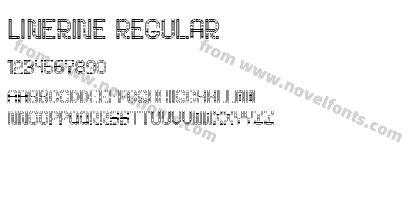 Linerine RegularPreview