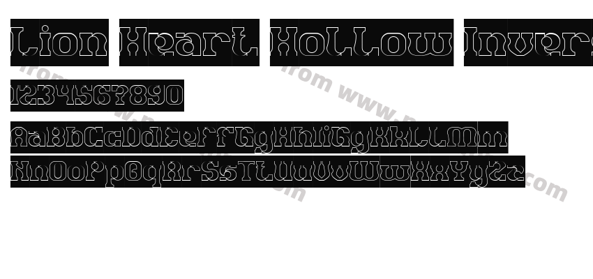 Lion Heart Hollow InversePreview