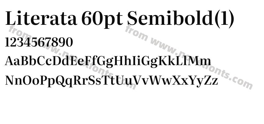 Literata 60pt Semibold(1)Preview