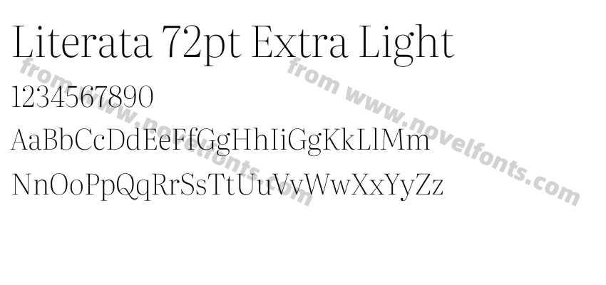 Literata 72pt Extra LightPreview