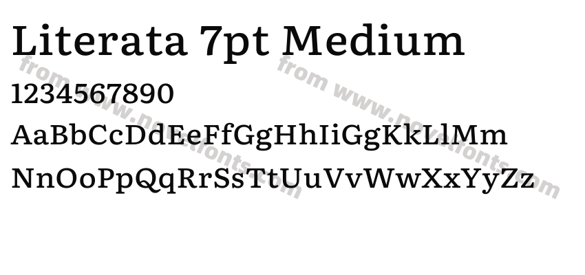 Literata 7pt MediumPreview