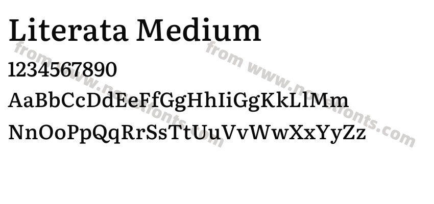 Literata MediumPreview