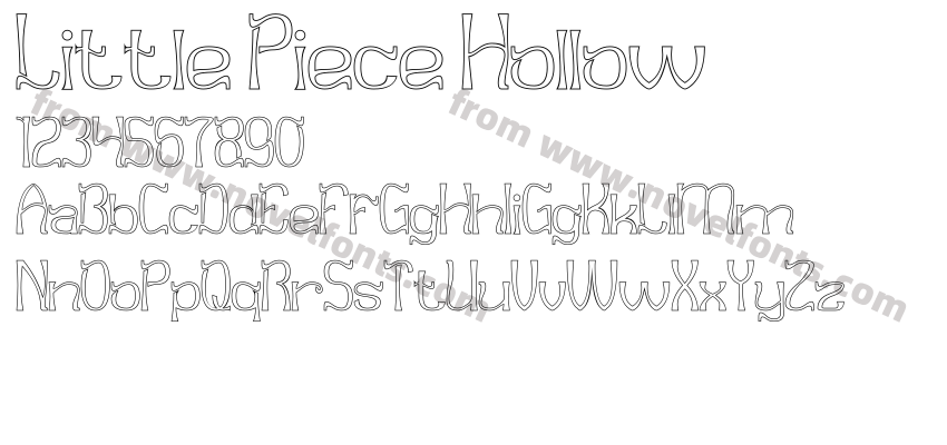Little Piece HollowPreview