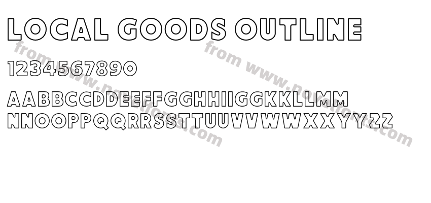 Local Goods OutlinePreview