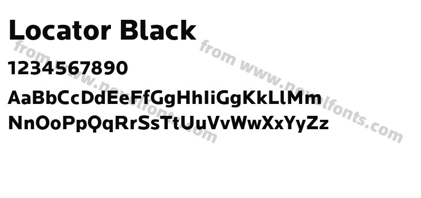 Locator BlackPreview