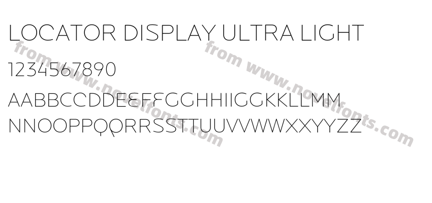 Locator Display Ultra LightPreview