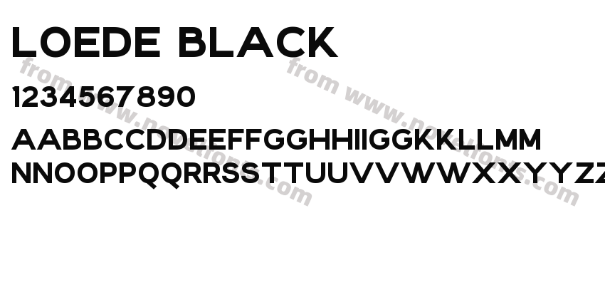 Loede BlackPreview