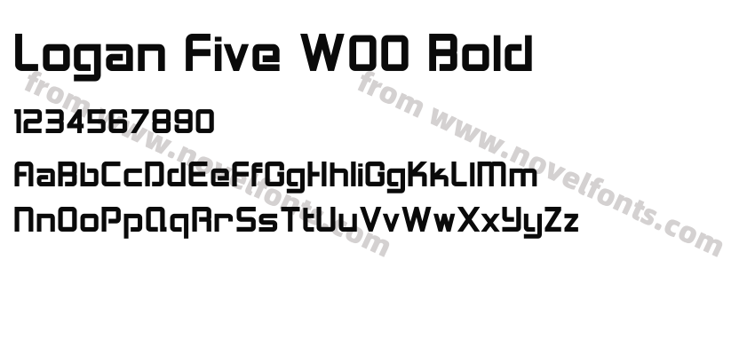 Logan Five W00 BoldPreview